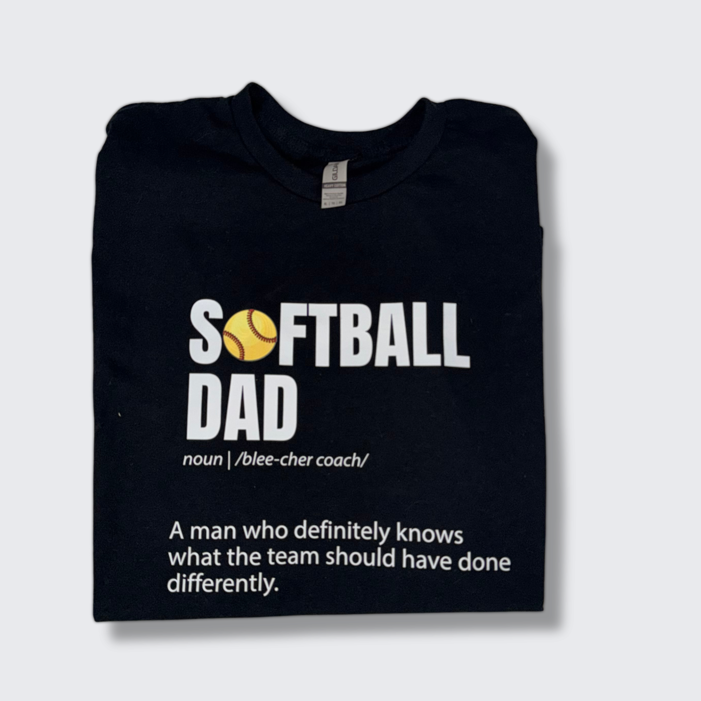 Softball Dad Bleacher Coach
