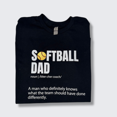 Softball Dad Bleacher Coach